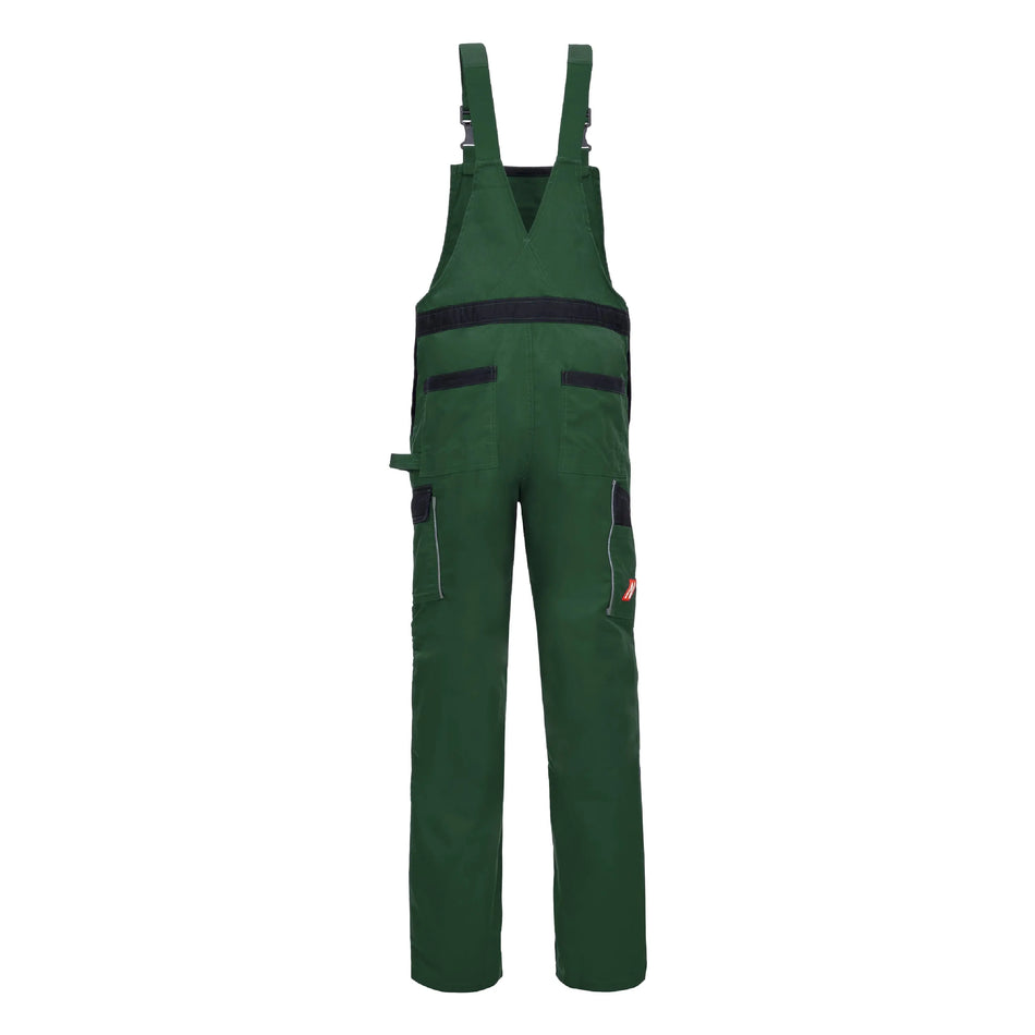NITRAS MOTION TEX LIGHT, Latzhose, grün / schwarz, OEKO-TEX NITRAS