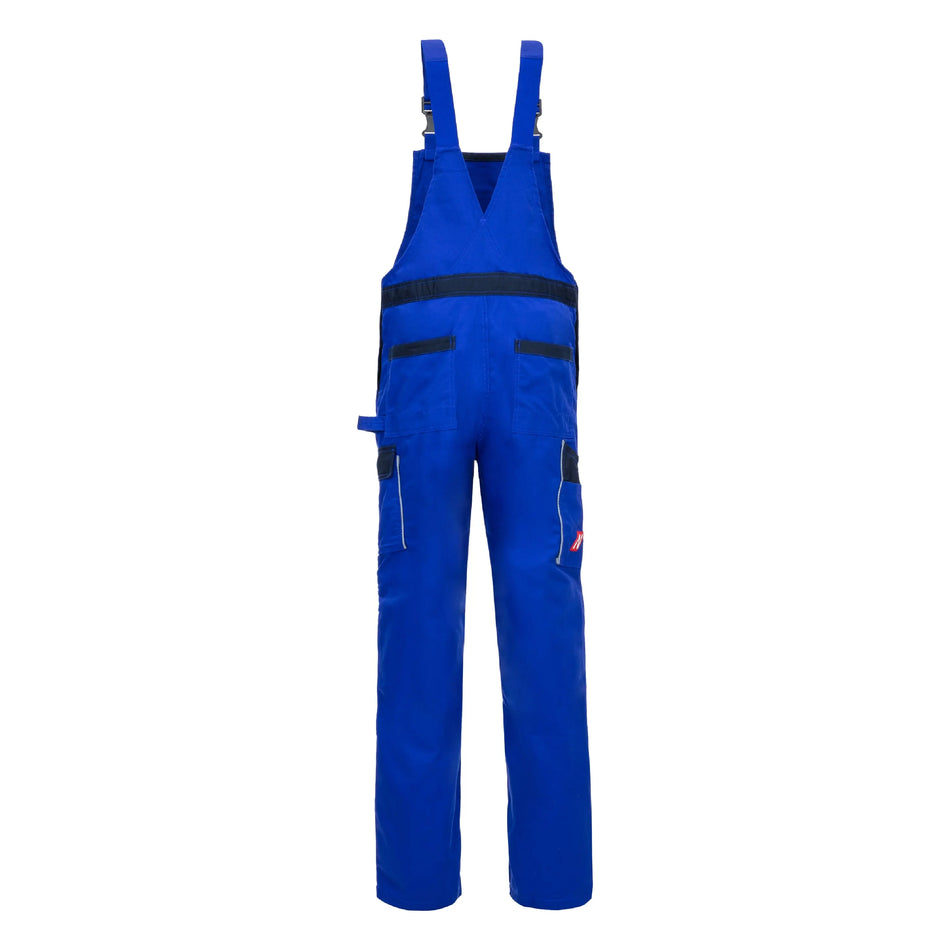NITRAS MOTION TEX LIGHT, Latzhose, königsblau / marineblau, OEKO-TEX NITRAS