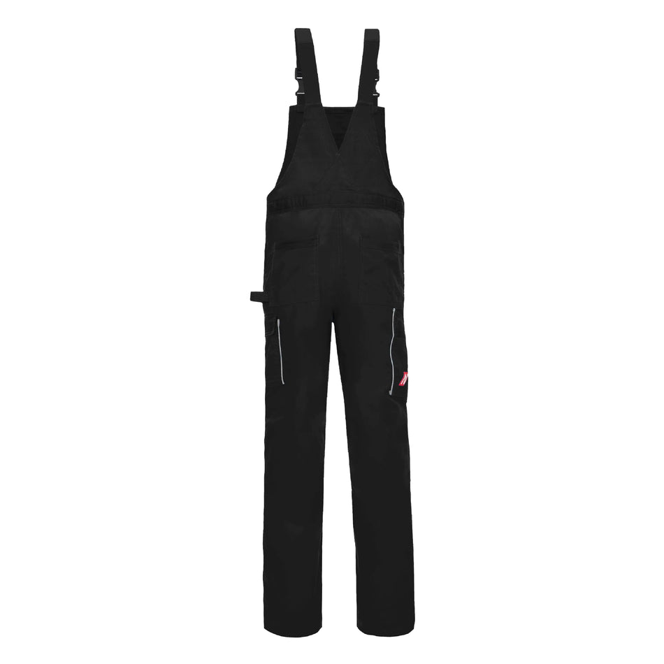 NITRAS MOTION TEX LIGHT, Latzhose, schwarz, OEKO-TEX NITRAS