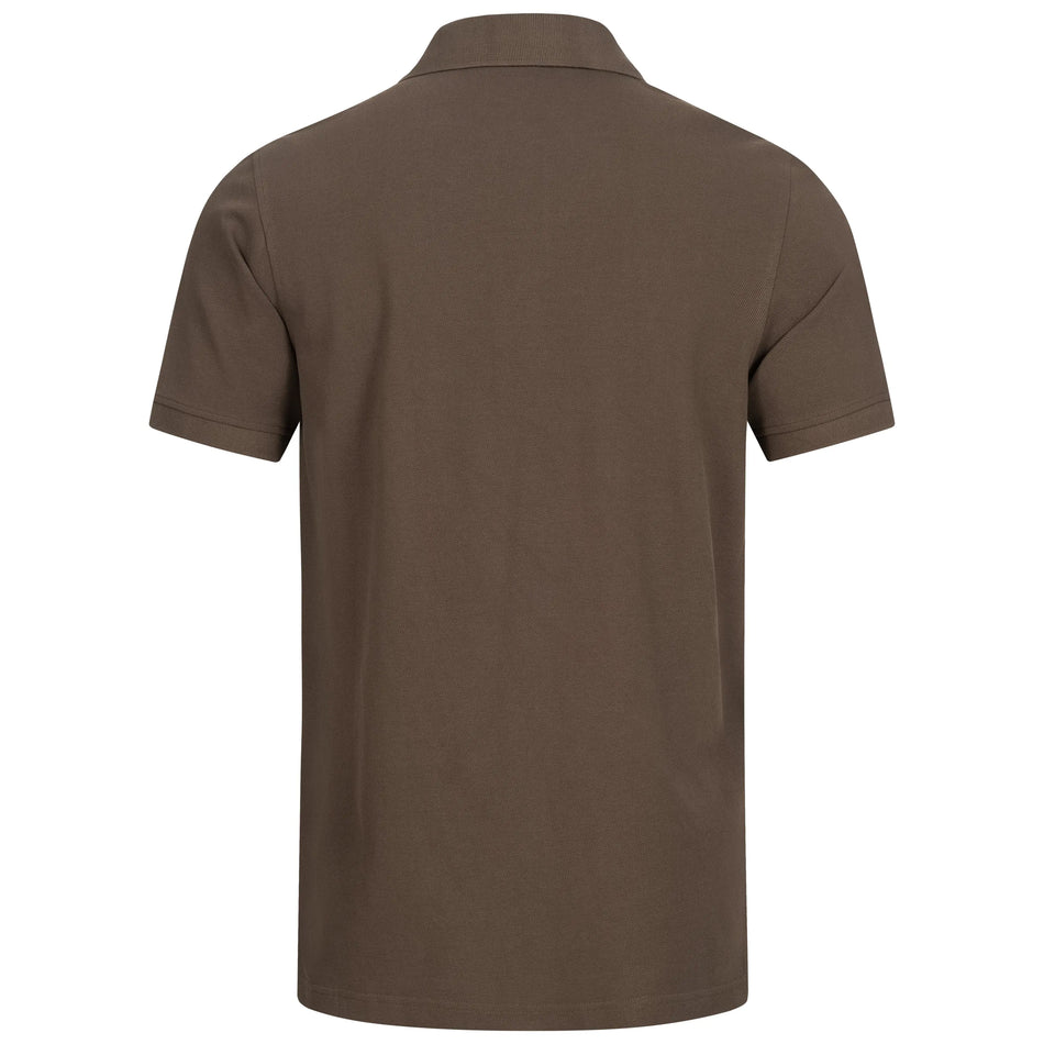 NITRAS MOTION TEX LIGHT, Poloshirt, braun, OEKO-TEX NITRAS