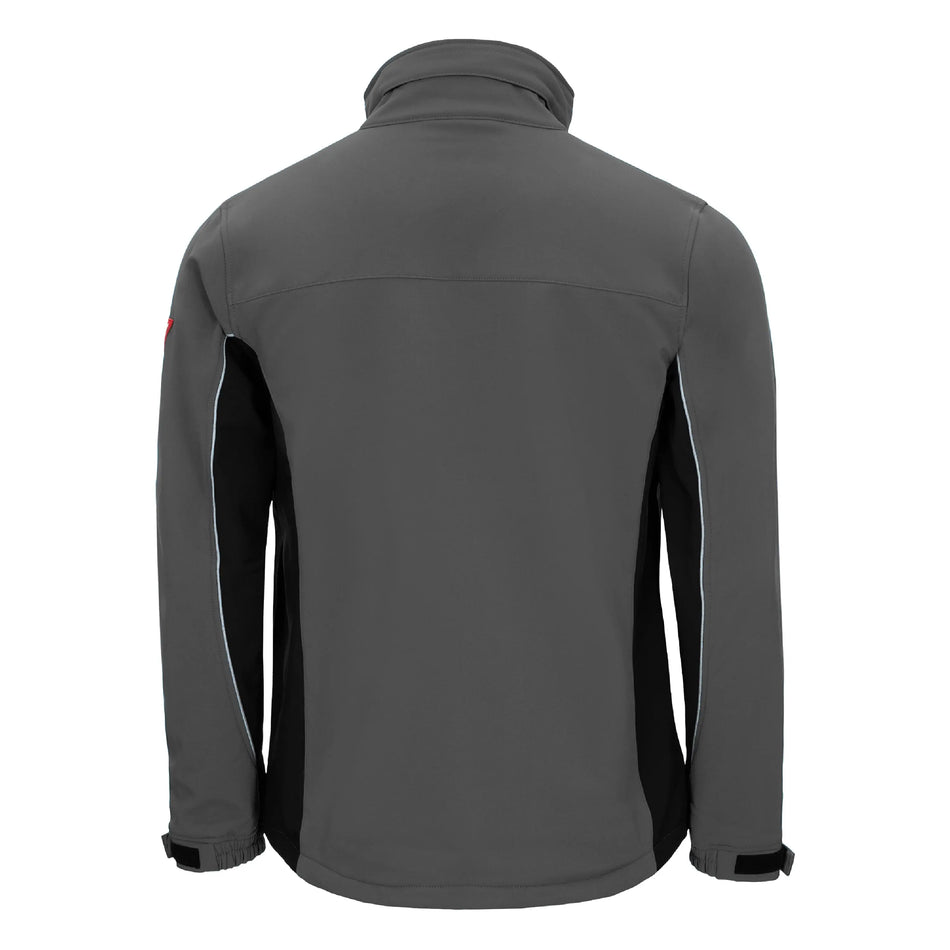 NITRAS MOTION TEX LIGHT, Softshelljacke, grau / schwarz, OEKO-TEX NITRAS
