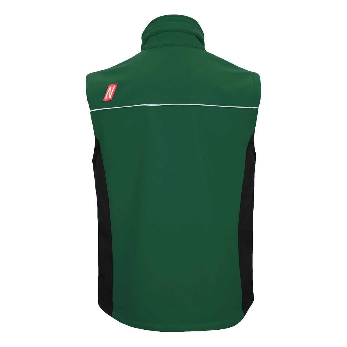 NITRAS MOTION TEX LIGHT, Softshellweste, grün / schwarz, OEKO-TEX NITRAS