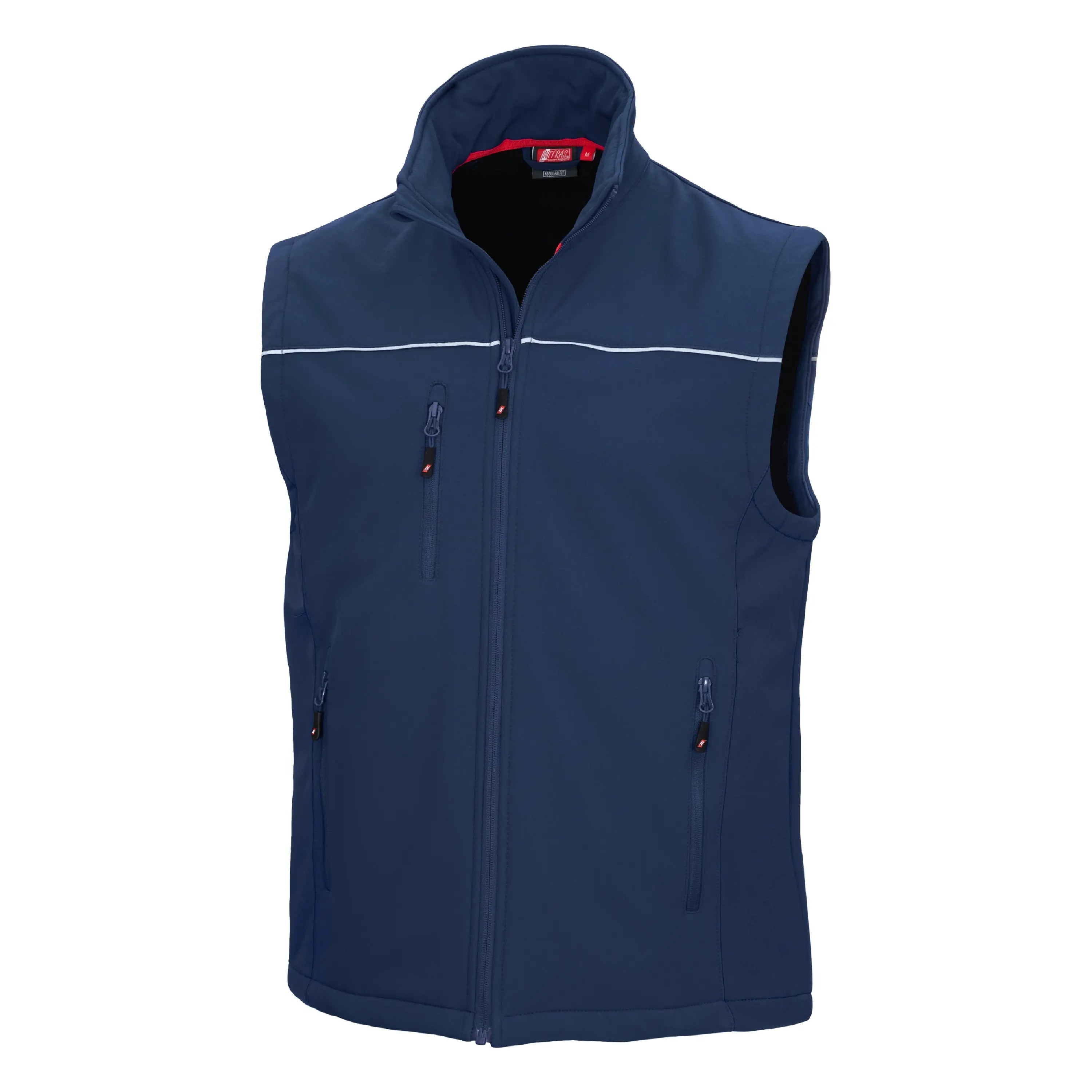 NITRAS MOTION TEX LIGHT, Softshellweste, marineblau, OEKO-TEX NITRAS