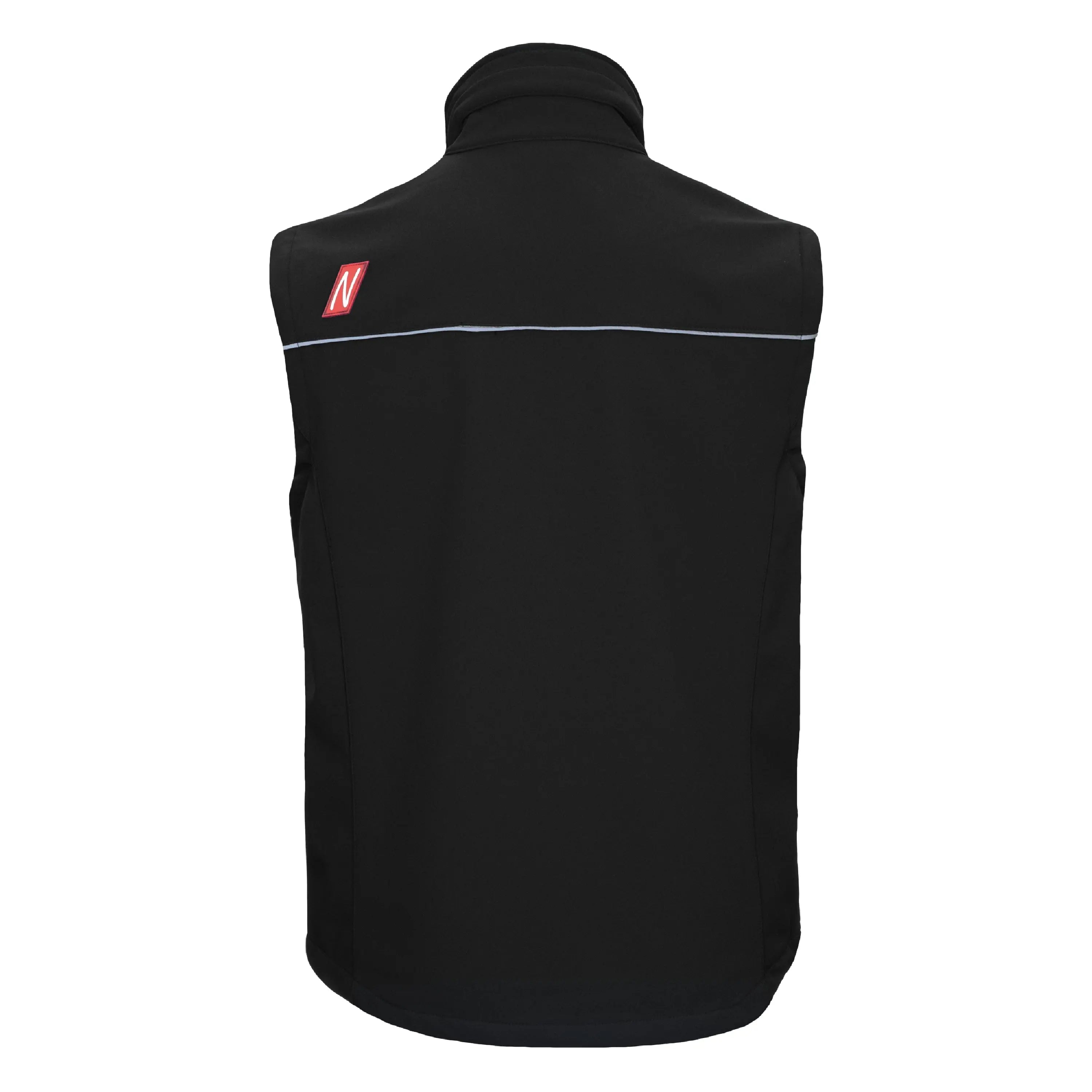 NITRAS MOTION TEX LIGHT, Softshellweste, schwarz, OEKO-TEX NITRAS