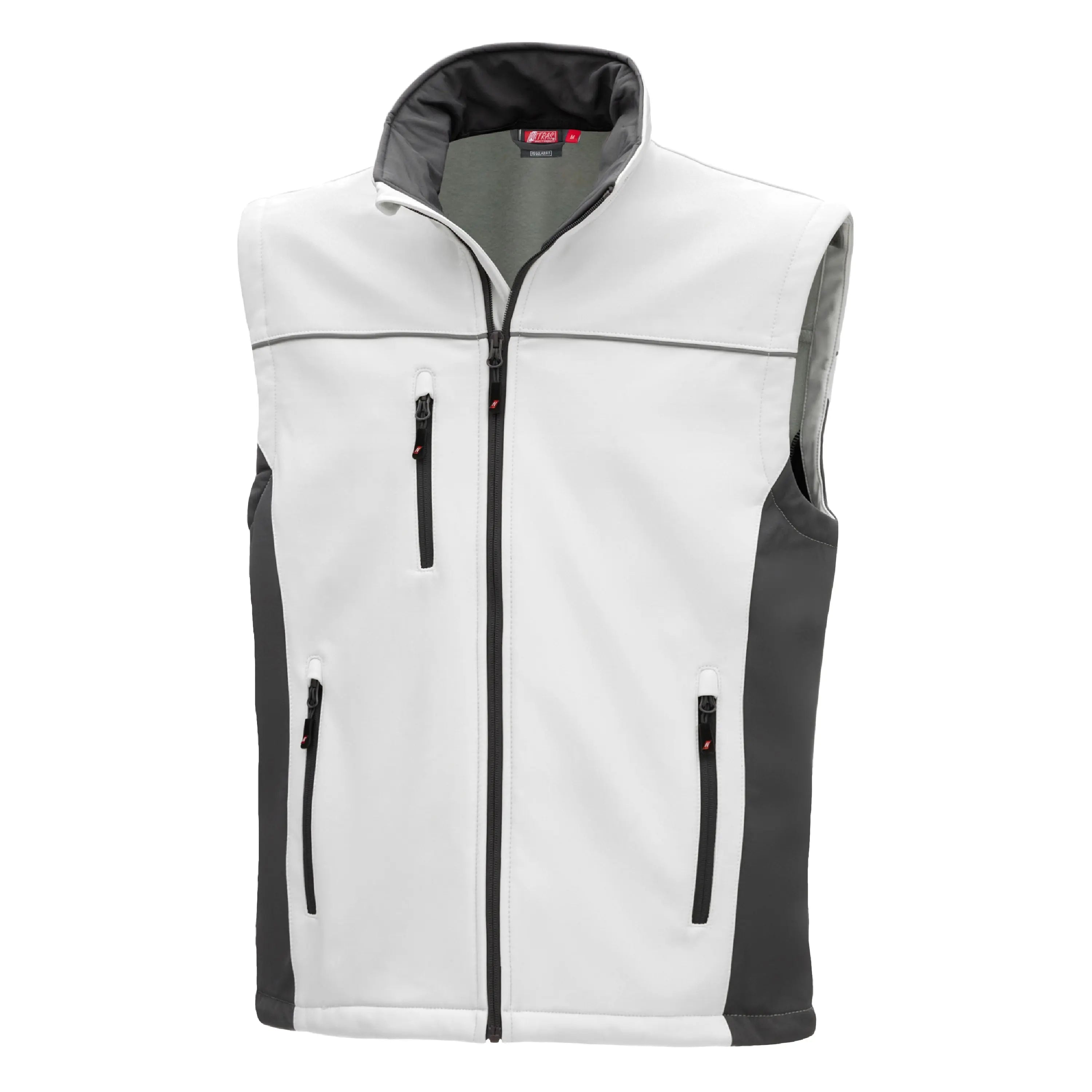 NITRAS MOTION TEX LIGHT, Softshellweste, weiß / grau, OEKO-TEX NITRAS