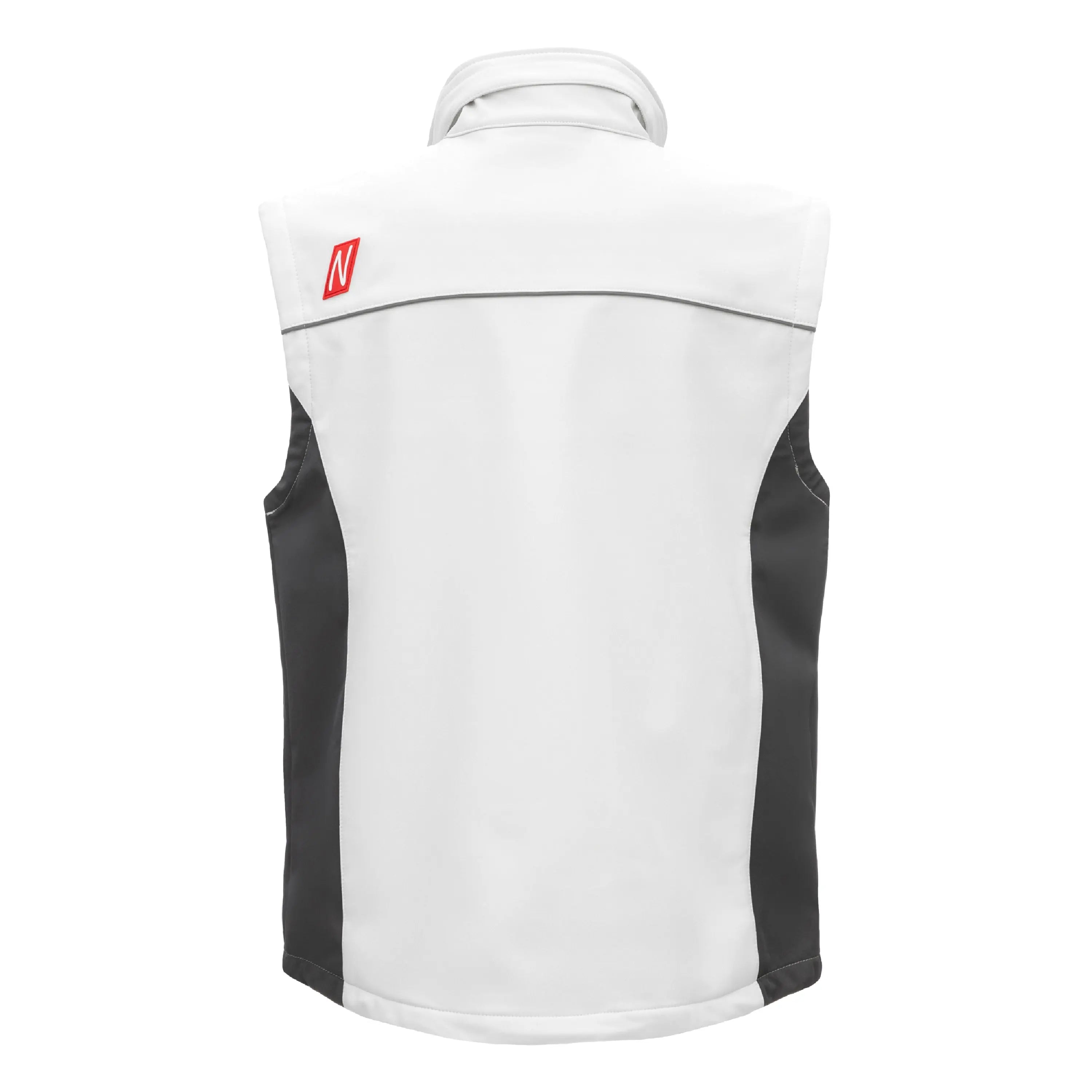 NITRAS MOTION TEX LIGHT, Softshellweste, weiß / grau, OEKO-TEX NITRAS