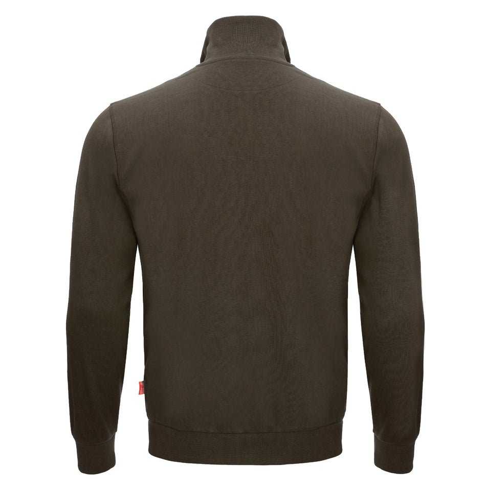 NITRAS MOTION TEX LIGHT, Sweatjacke, braun, OEKO-TEX NITRAS