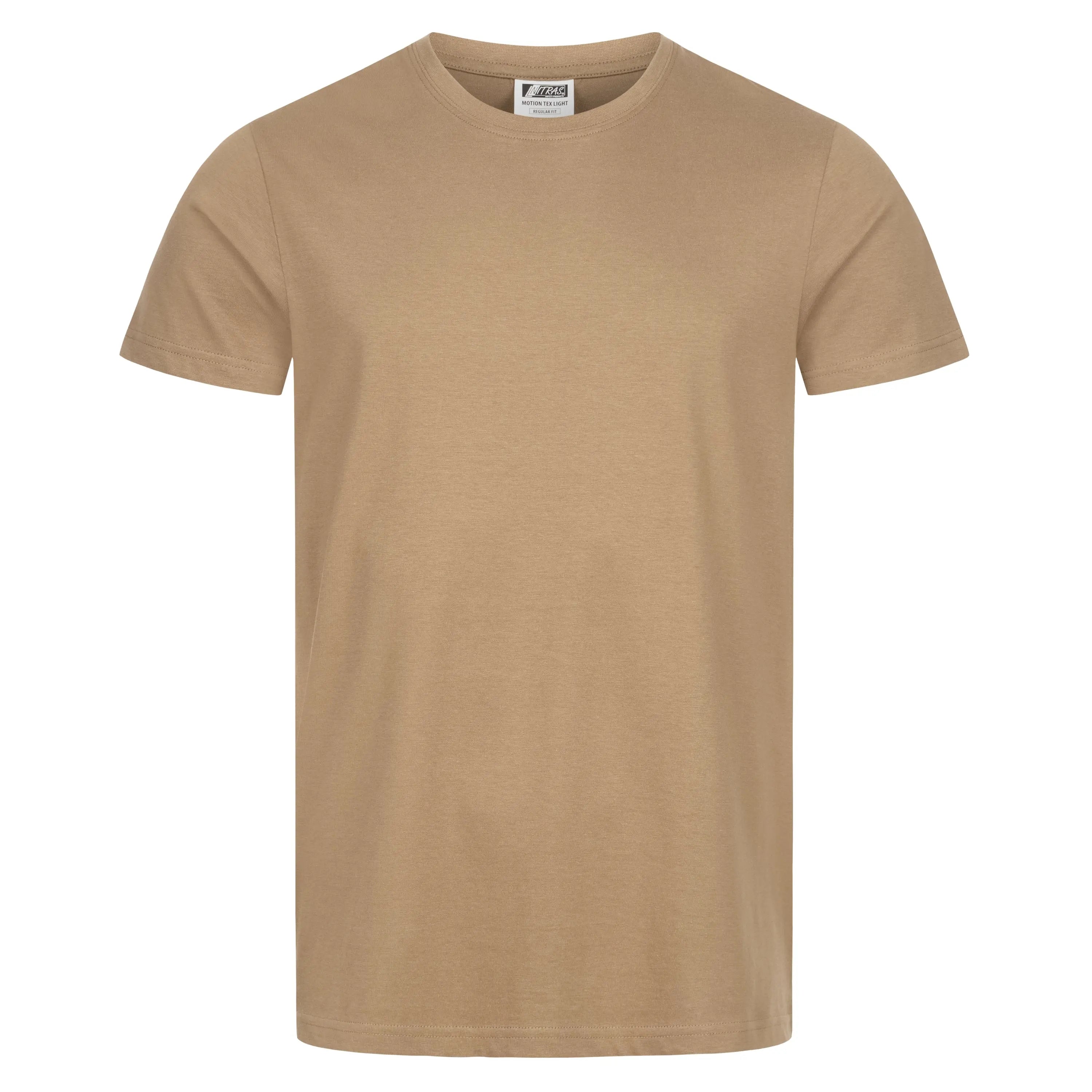 NITRAS MOTION TEX LIGHT, T-Shirt, khaki, OEKO-TEX NITRAS