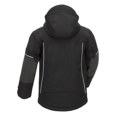 NITRAS MOTION TEX PLUS KIDS, Winter-Softshelljacke, schwarz NITRAS