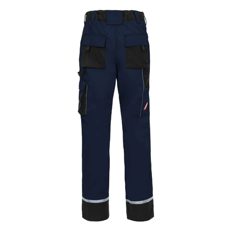 NITRAS MOTION TEX PLUS, Arbeitshose, lang, marineblau / schwarz, OEKO-TEX NITRAS