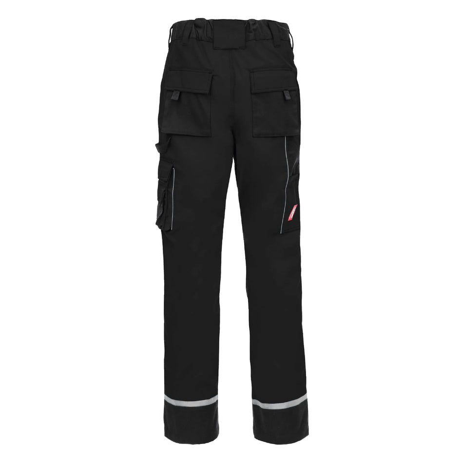 NITRAS MOTION TEX PLUS, Arbeitshose, lang, schwarz, OEKO-TEX NITRAS