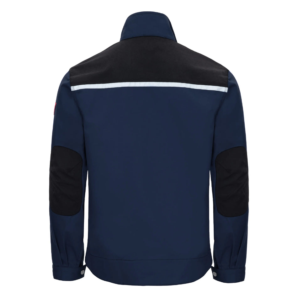 NITRAS MOTION TEX PLUS, Arbeitsjacke, marineblau / schwarz, OEKO-TEX NITRAS