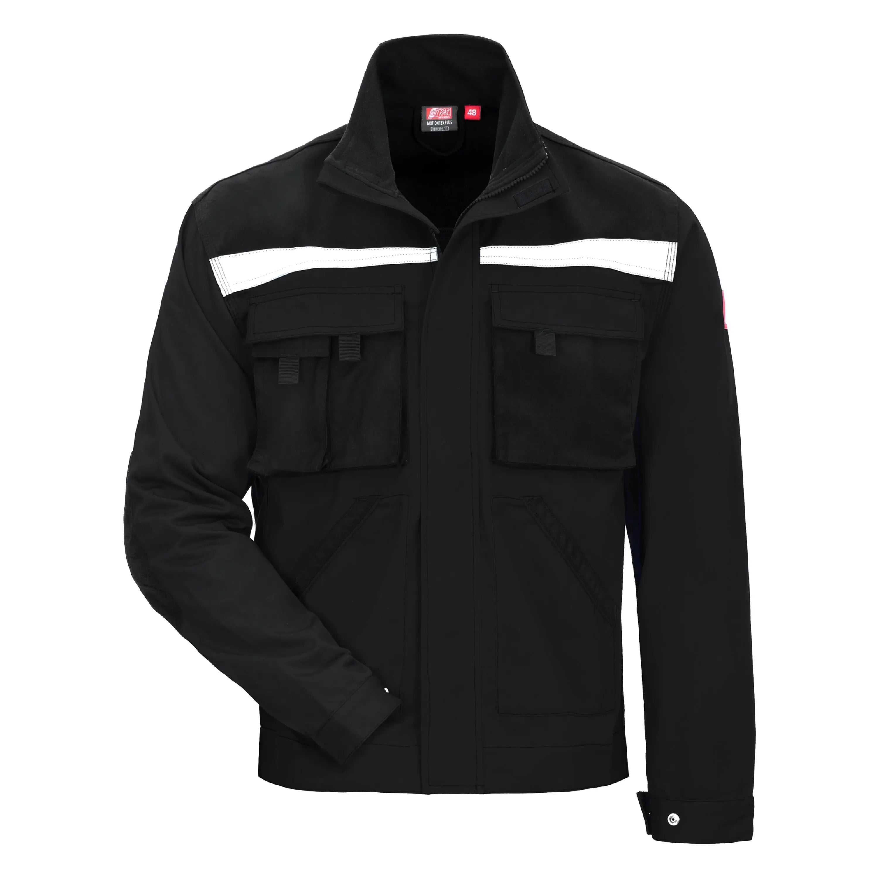 NITRAS MOTION TEX PLUS, Arbeitsjacke, schwarz, OEKO-TEX NITRAS