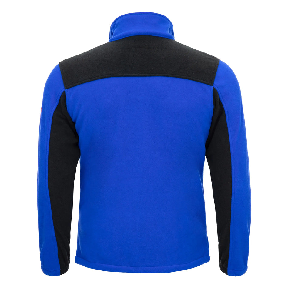 NITRAS MOTION TEX PLUS, Fleece-Jacke, königsblau / schwarz NITRAS