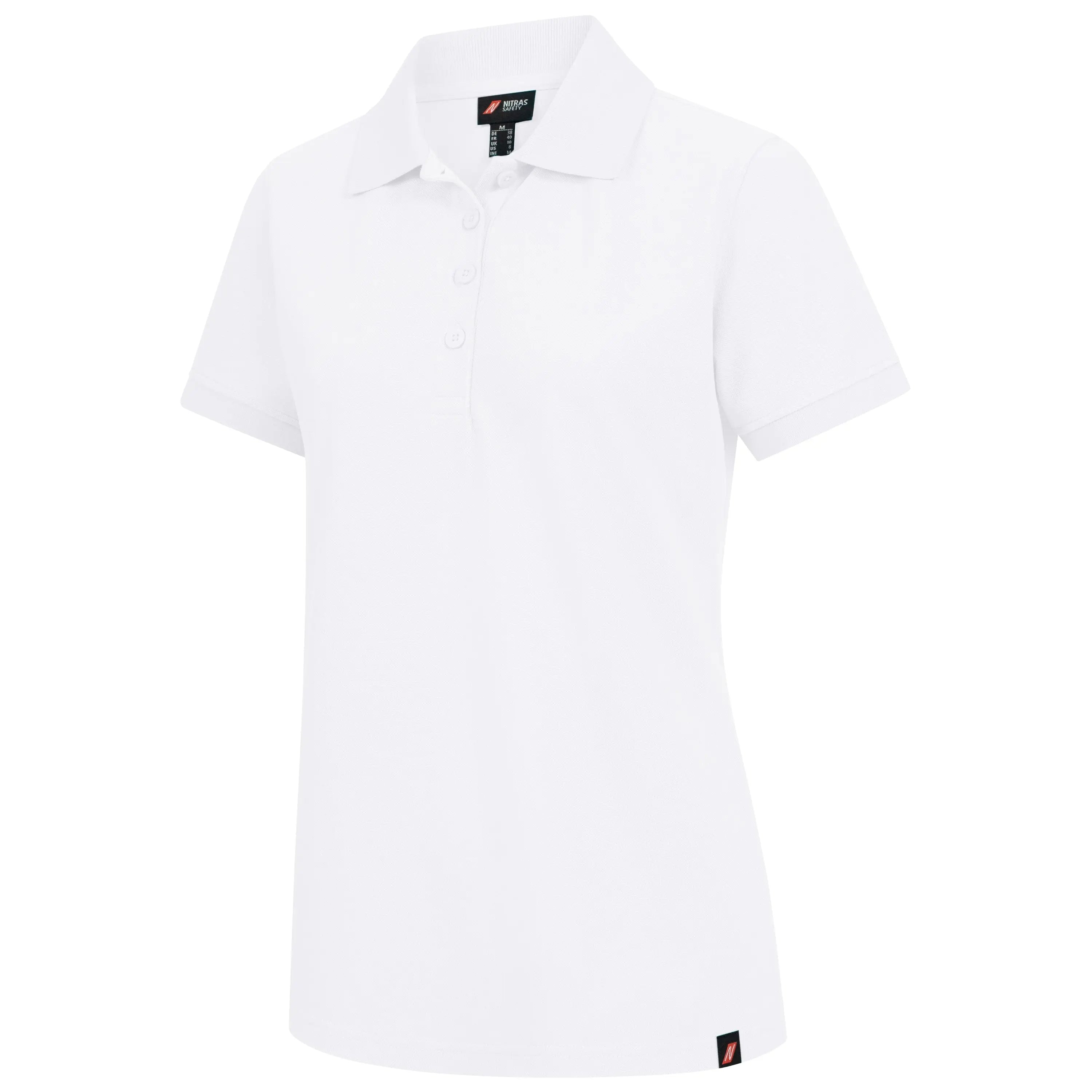 NITRAS MOTION TEX PLUS, Poloshirt, weiß, EN 13758-2, OEKO-TEX NITRAS