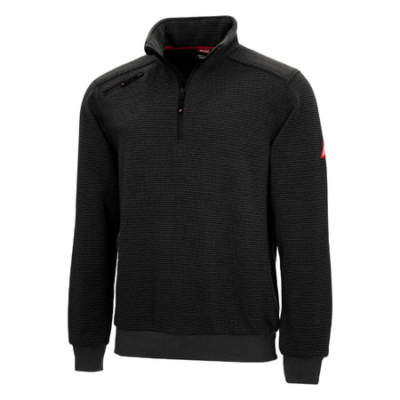 NITRAS MOTION TEX PLUS, Pullover, schwarz, OEKO-TEX NITRAS