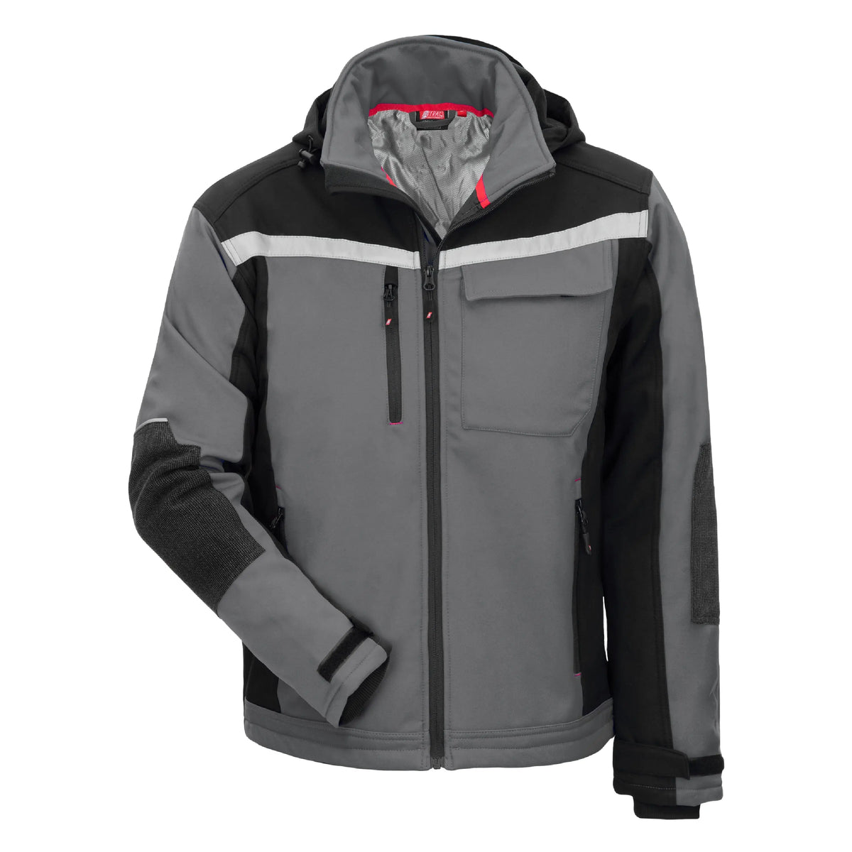 NITRAS MOTION TEX PLUS, Softshelljacke, grau / schwarz NITRAS