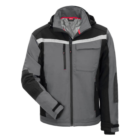 NITRAS MOTION TEX PLUS, Softshelljacke, grau / schwarz NITRAS