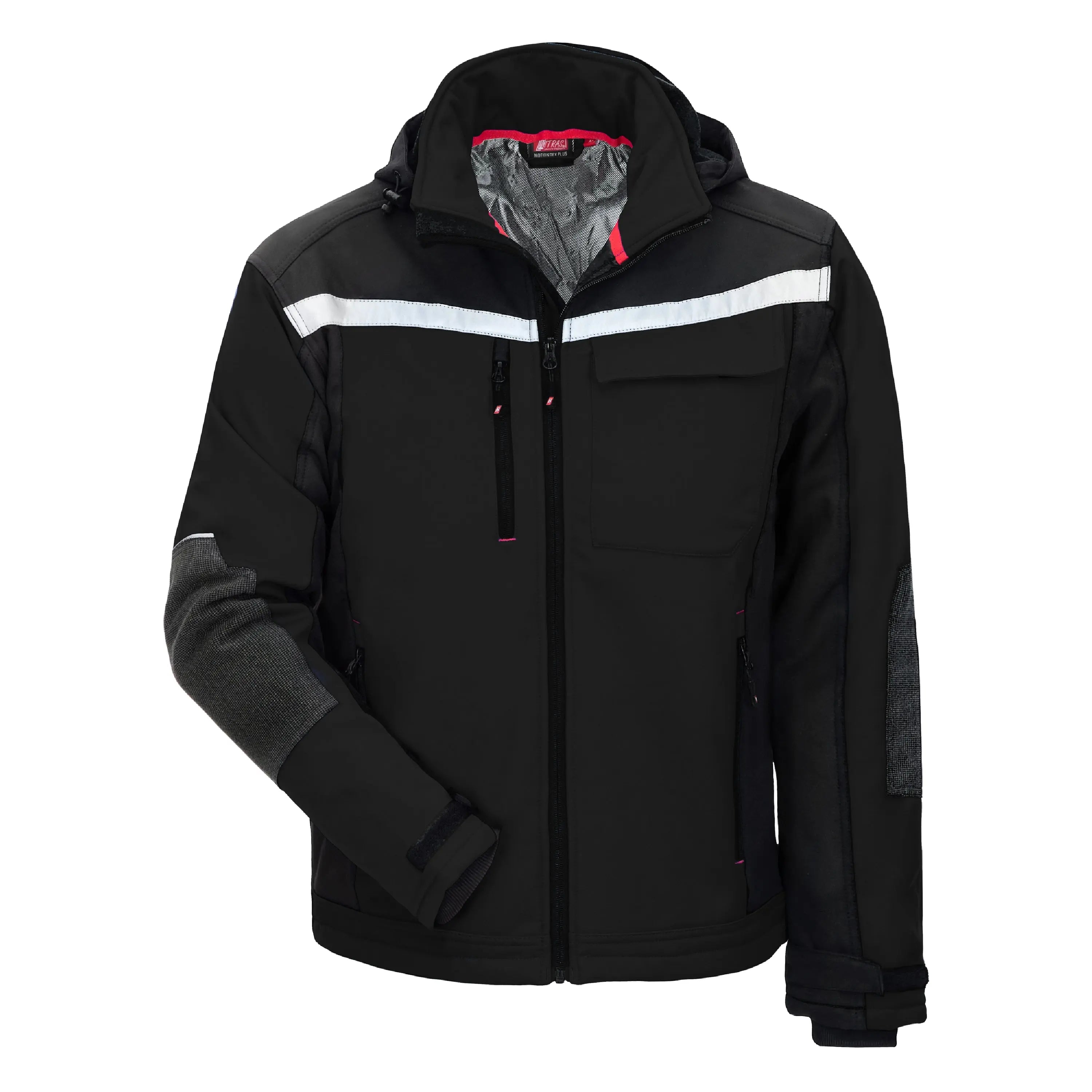 NITRAS MOTION TEX PLUS, Softshelljacke, schwarz NITRAS