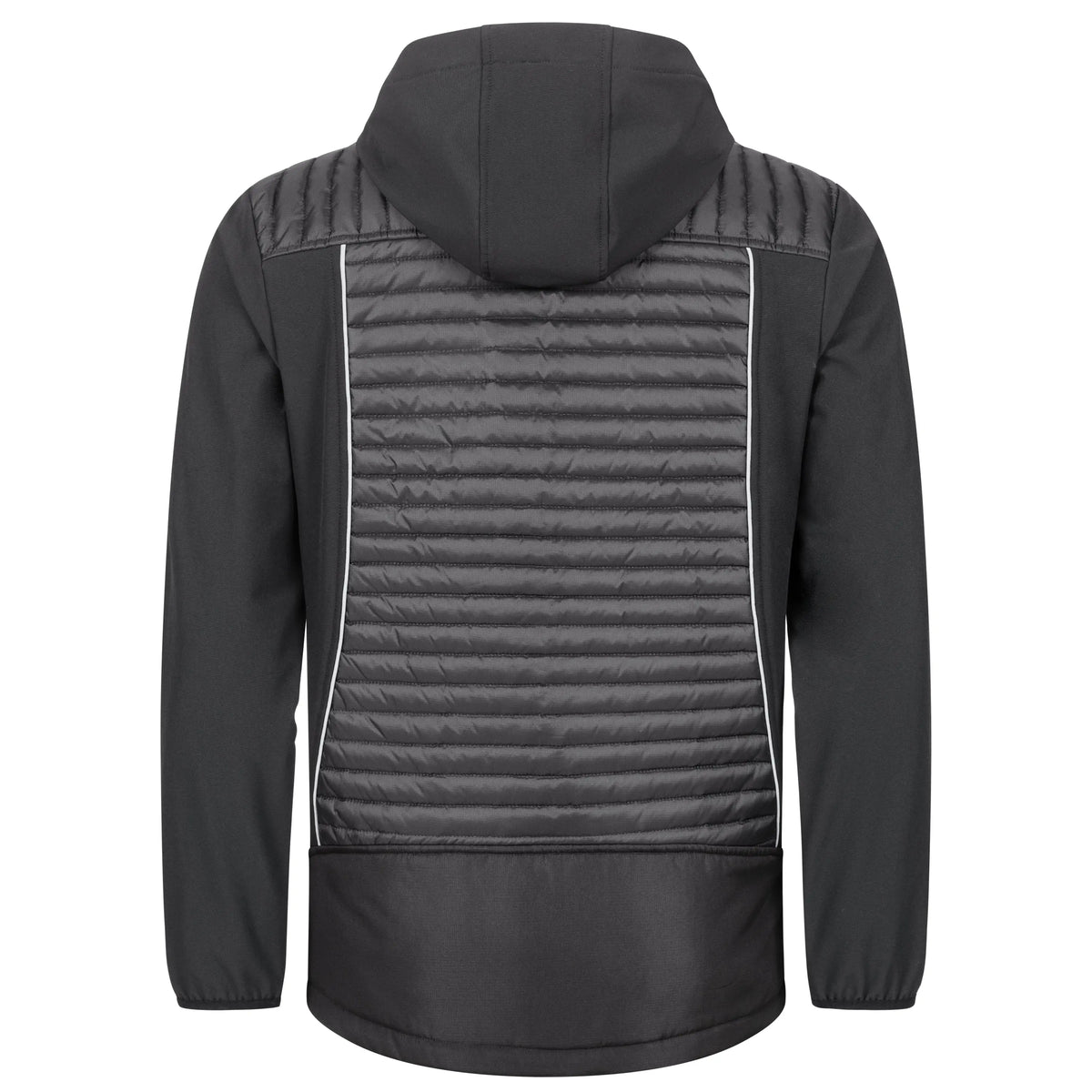 NITRAS MOTION TEX PLUS, gesteppte Softshelljacke, schwarz NITRAS