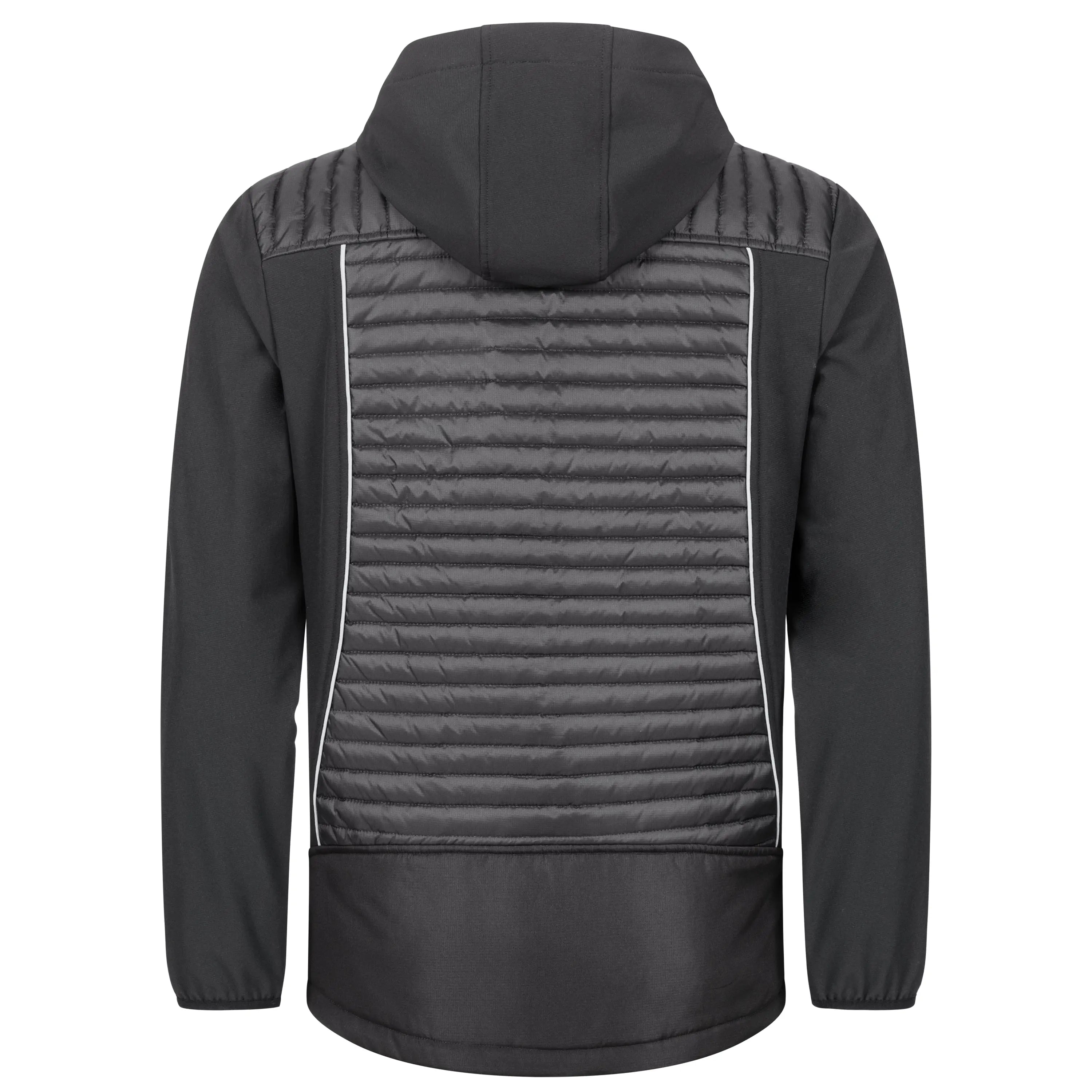NITRAS MOTION TEX PLUS, gesteppte Softshelljacke, schwarz NITRAS