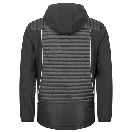 NITRAS MOTION TEX PLUS, gesteppte Softshelljacke, schwarz NITRAS