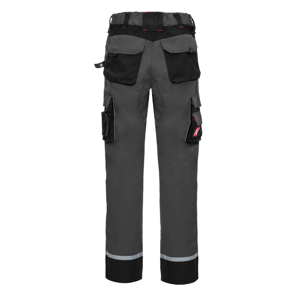 NITRAS MOTION TEX PRO FX, Arbeitshose, lang, grau / schwarz, OEKO-TEX NITRAS