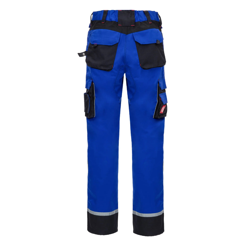 NITRAS MOTION TEX PRO FX, Arbeitshose, lang, königsblau / schwarz, OEKO-TEX NITRAS