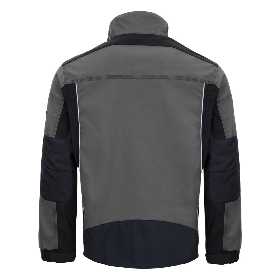 NITRAS MOTION TEX PRO FX, Arbeitsjacke, grau / schwarz, OEKO-TEX NITRAS