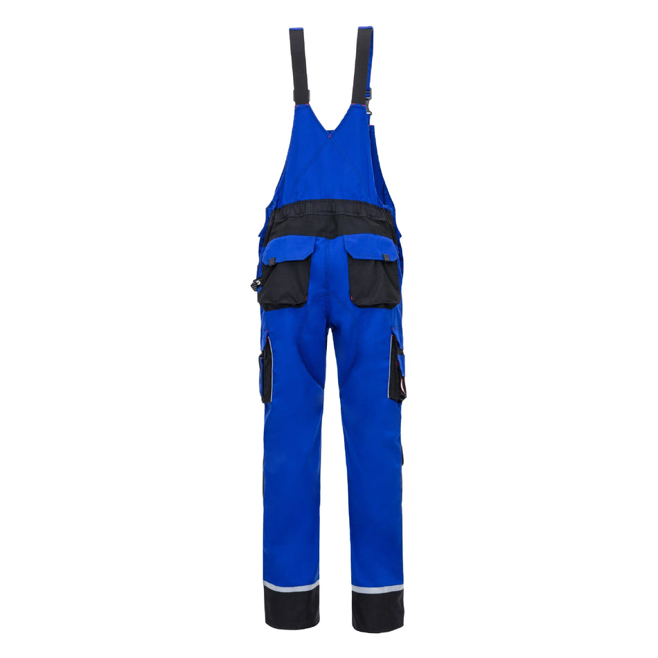 NITRAS MOTION TEX PRO FX, Latzhose, königsblau / schwarz, OEKO-TEX NITRAS
