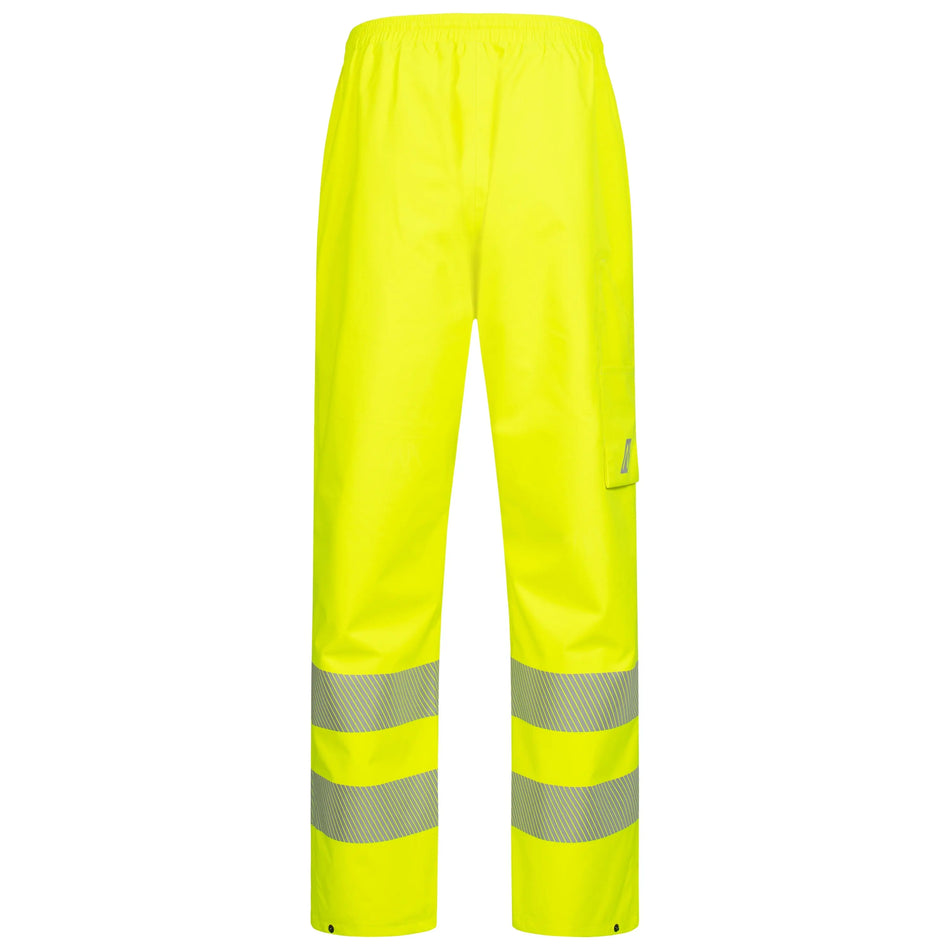 NITRAS MOTION TEX VIZ PLUS, Warn-Regenhose, neongelb, EN ISO 13688, EN ISO 20471, EN 343 NITRAS