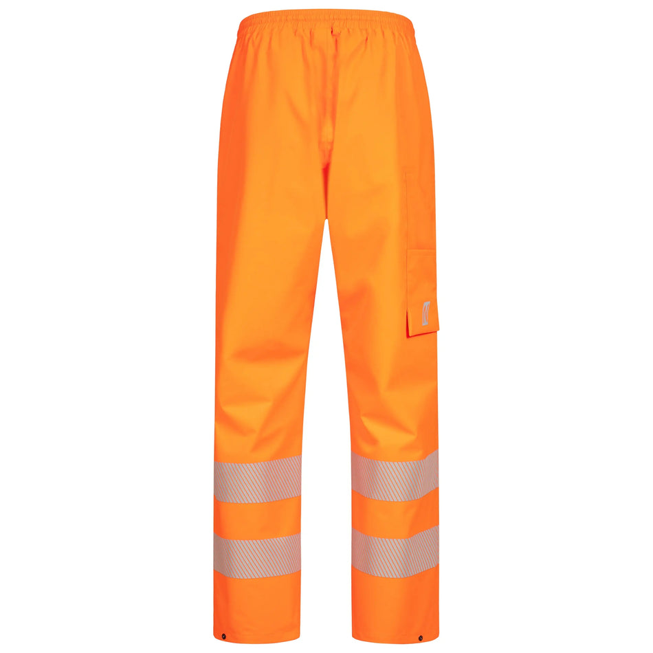 NITRAS MOTION TEX VIZ PLUS, Warn-Regenhose, neonorange, EN ISO 13688, EN ISO 20471, EN 343 NITRAS