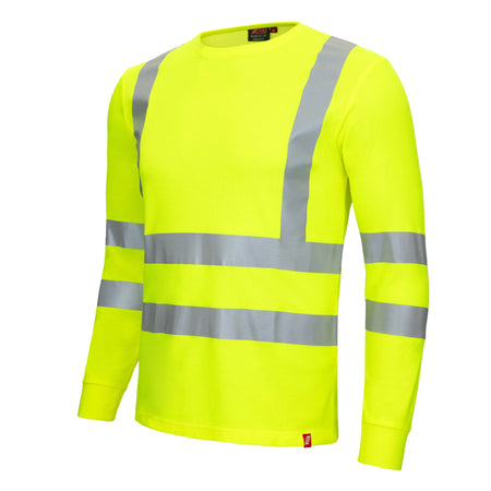 NITRAS MOTION TEX VIZ, Warnschutz-Langarmshirt, EN ISO 13688, EN ISO 20471, EN 13758-2 NITRAS