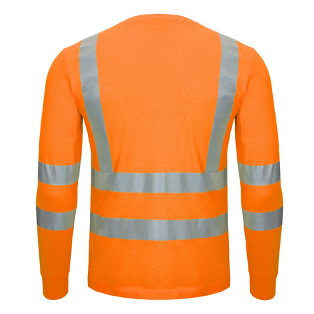 NITRAS MOTION TEX VIZ, Warnschutz-Langarmshirt, EN ISO 13688, EN ISO 20471, EN 13758-2 NITRAS