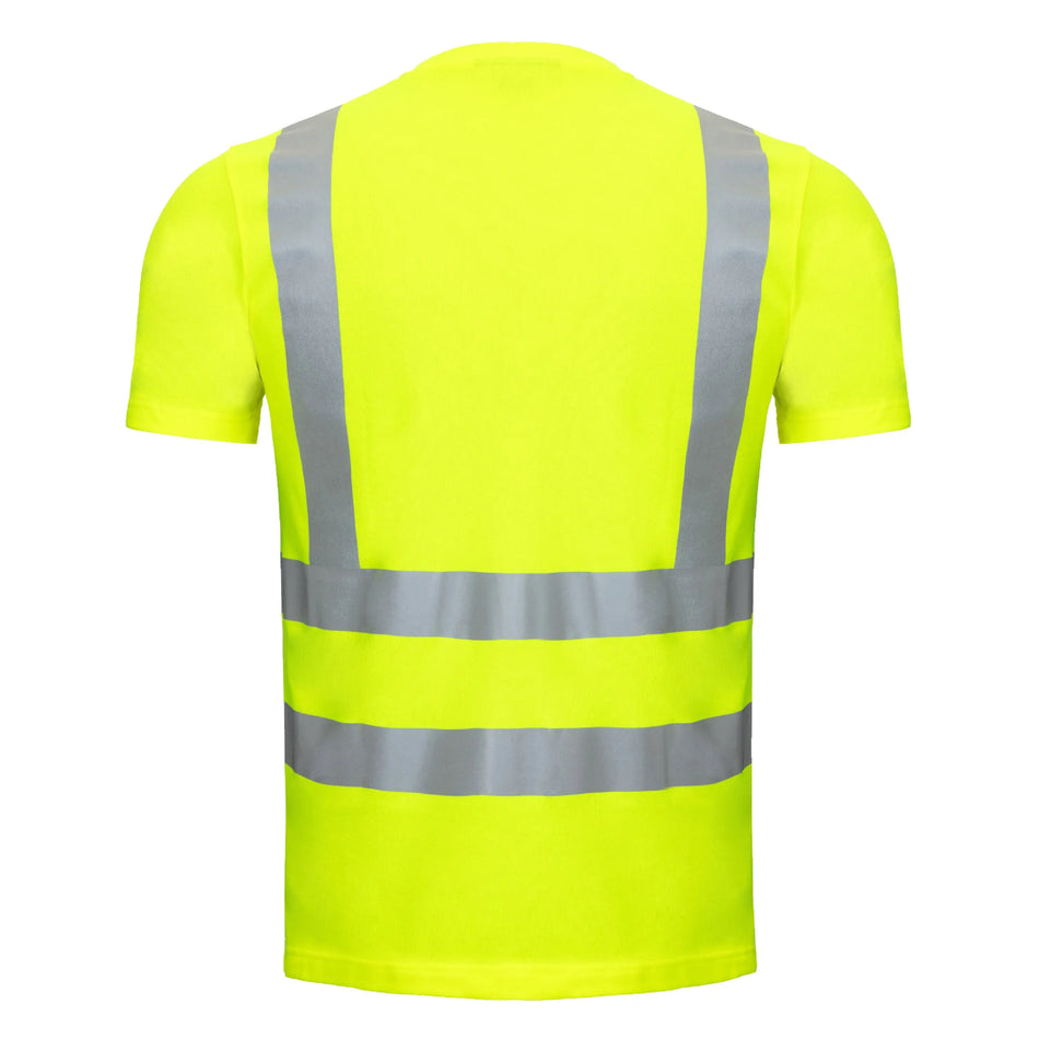 NITRAS MOTION TEX VIZ, Warnschutz-T-Shirt, EN ISO 13688, EN ISO 20471, EN 13758-2 NITRAS