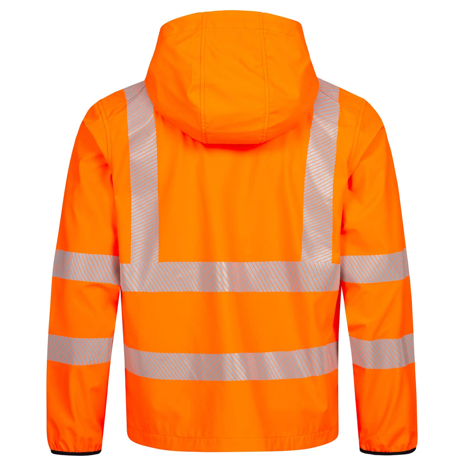 NITRAS MOTION TEX VIZ, Warnschutz-Windbreaker, neonorange NITRAS