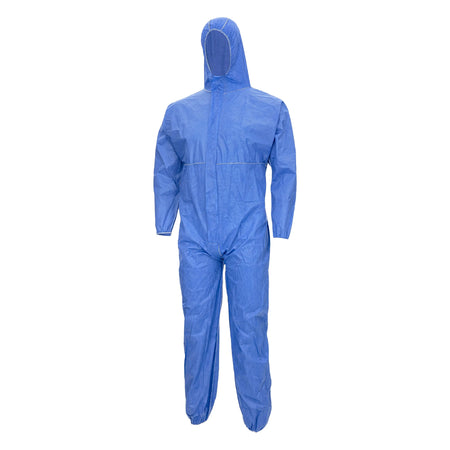 NITRAS POLYSAFE BASIC II, Chemikalienschutzoverall, königsblau, EN ISO 13688, EN ISO 13982-1, EN 13034 NITRAS