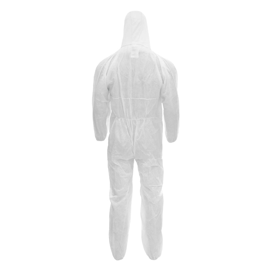 NITRAS POLYSAFE BASIC II, Chemikalienschutzoverall, weiß, EN ISO 13688, EN ISO 13982-1, EN 13034 NITRAS