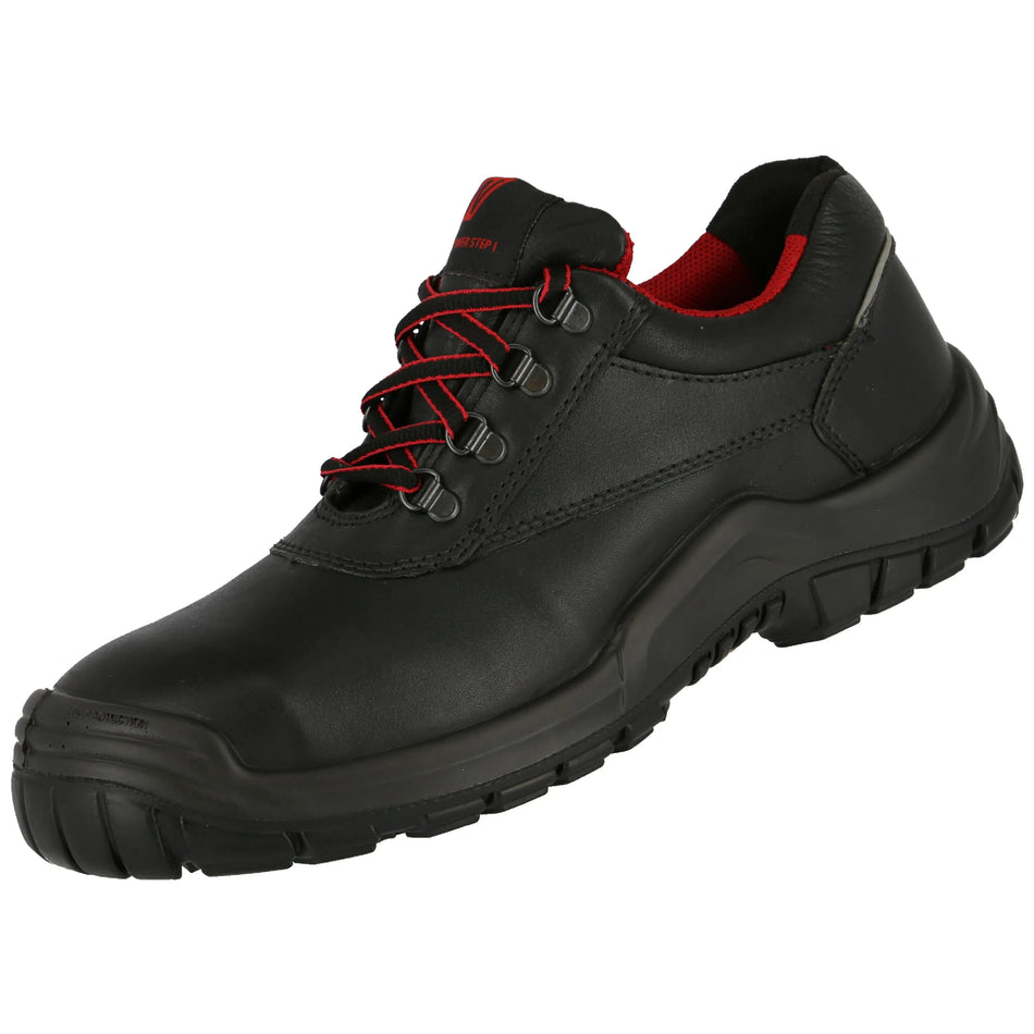 NITRAS POWER STEP, S3 HRO SRC Sicherheitshalbschuhe, schwarz, EN ISO 20345, DGUV Regel 112-191 NITRAS