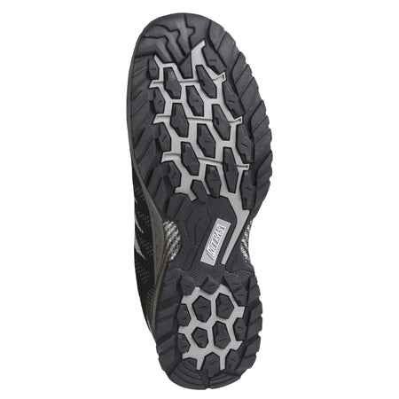 NITRAS PRO STEP FIT, Sicherheitshalbschuhe, schwarz / grau, EN ISO 20345, EN 61340-4-3, DGUV Regel 112-191 NITRAS