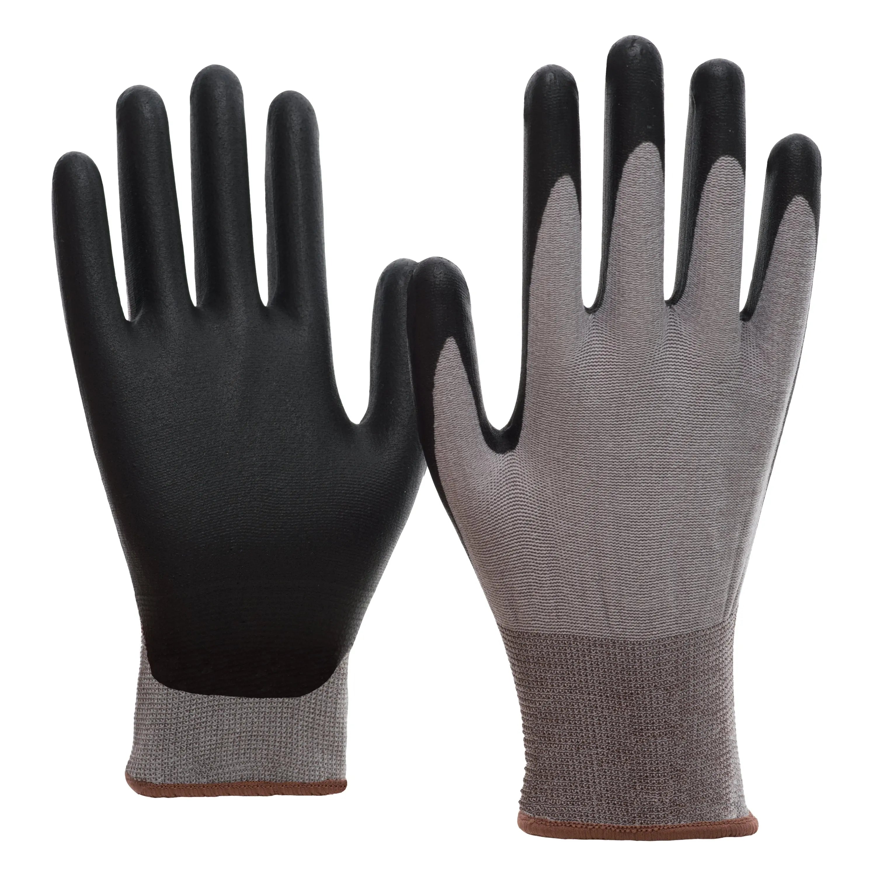 NITRAS SKIN CLEAN, Montagehandschuhe, grau / schwarz, EN 388, OEKO-TEX NITRAS
