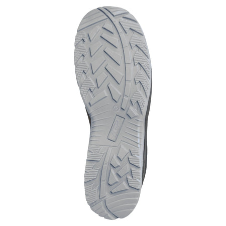 NITRAS SOLID STEP, Sicherheitshalbschuhe, S3S CI FO, strapazierfähiges Textil, schwarz, widerstandsfähige PU / PU-Laufsohle, schwarz / grau (Farbcode: 1012), EN ISO 20345, EN IEC 61340-4-3, DGUV Regel 112-191 NITRAS