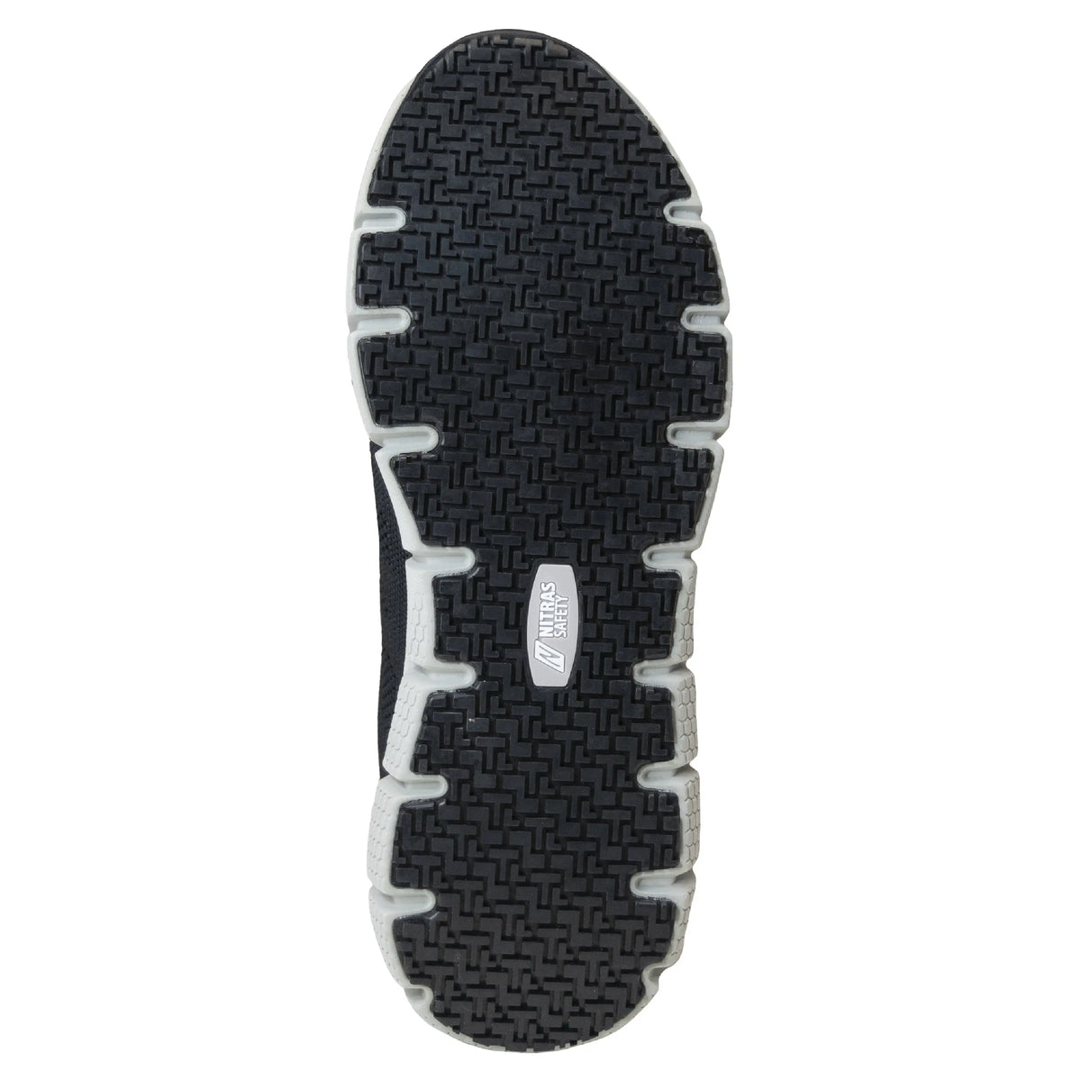 NITRAS SONIC STEP, Sicherheitshalbschuhe, S1P, strapazierfähiges Textil, schwarz / grau, widerstandsfähige EVA / Nitril-Laufsohle, schwarz / grau (Farbcode: 1012), EN ISO 20345, EN IEC 61340-4-3, DGUV Regel 112-191 NITRAS