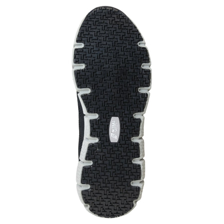 NITRAS SONIC STEP, Sicherheitshalbschuhe, S1P, strapazierfähiges Textil, schwarz / grau, widerstandsfähige EVA / Nitril-Laufsohle, schwarz / grau (Farbcode: 1012), EN ISO 20345, EN IEC 61340-4-3, DGUV Regel 112-191 NITRAS