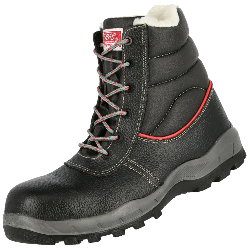 NITRAS STEP MID+ MF W, S3 CI Sicherheitswinterstiefel, hoch, schwarz, EN ISO 20345, DGUV Regel 112-191 NITRAS