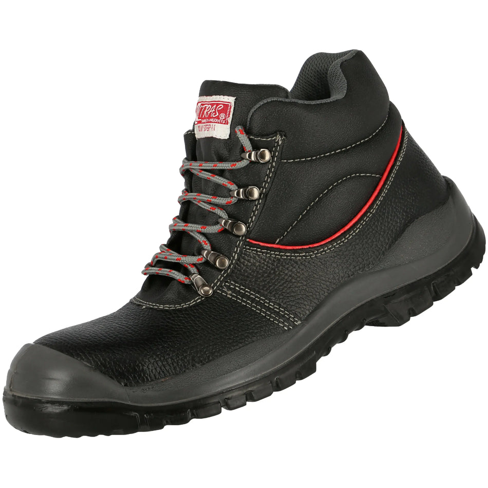 NITRAS STEP MID, S3 Sicherheitsstiefel, halbhoch, schwarz, EN ISO 20345 NITRAS