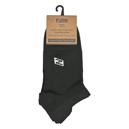 NITRAS Sneaker-Socken, schwarz, OEKO-TEX NITRAS