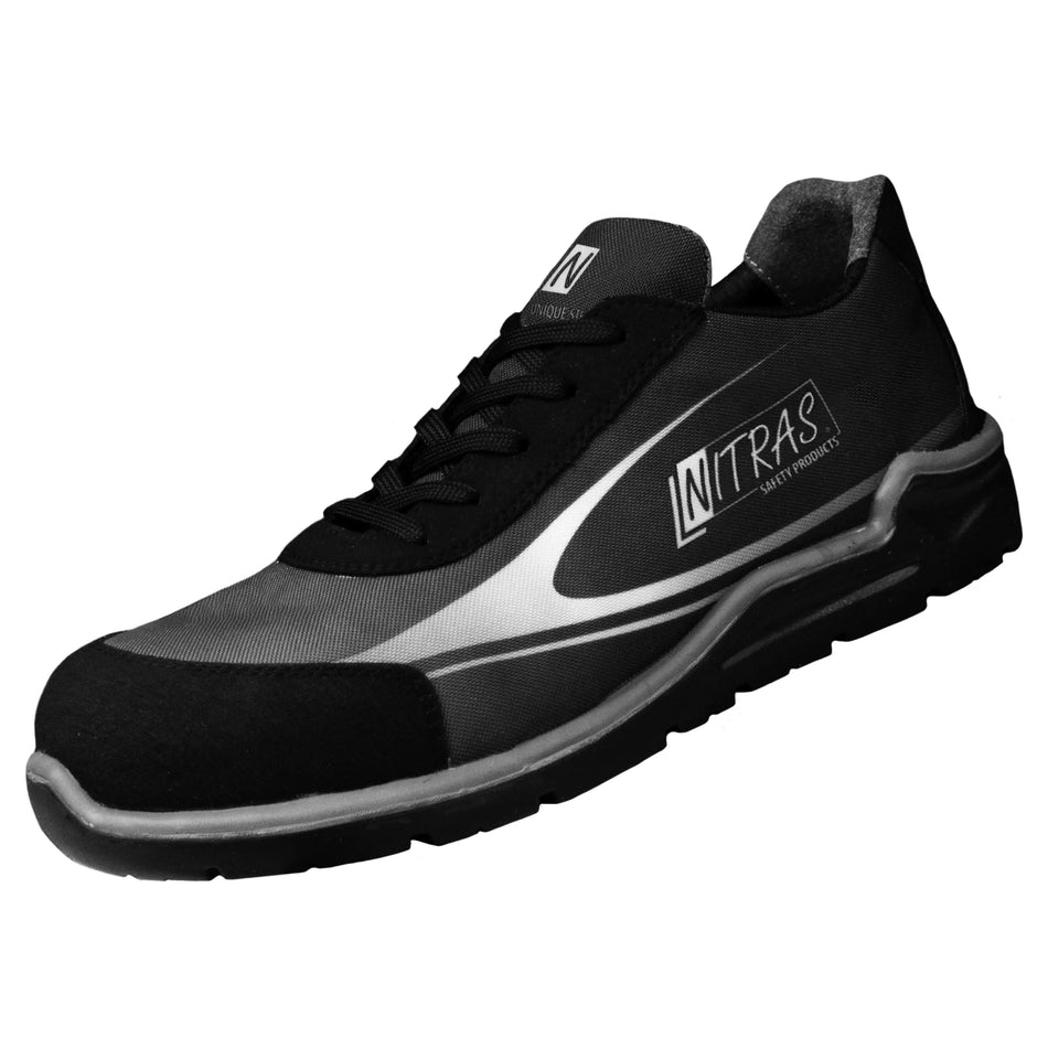 NITRAS UNIQUE STEP , S3 Sicherheitshalbschuhe, anthrazit, EN ISO 20345, DGUV Regel 112-191 NITRAS