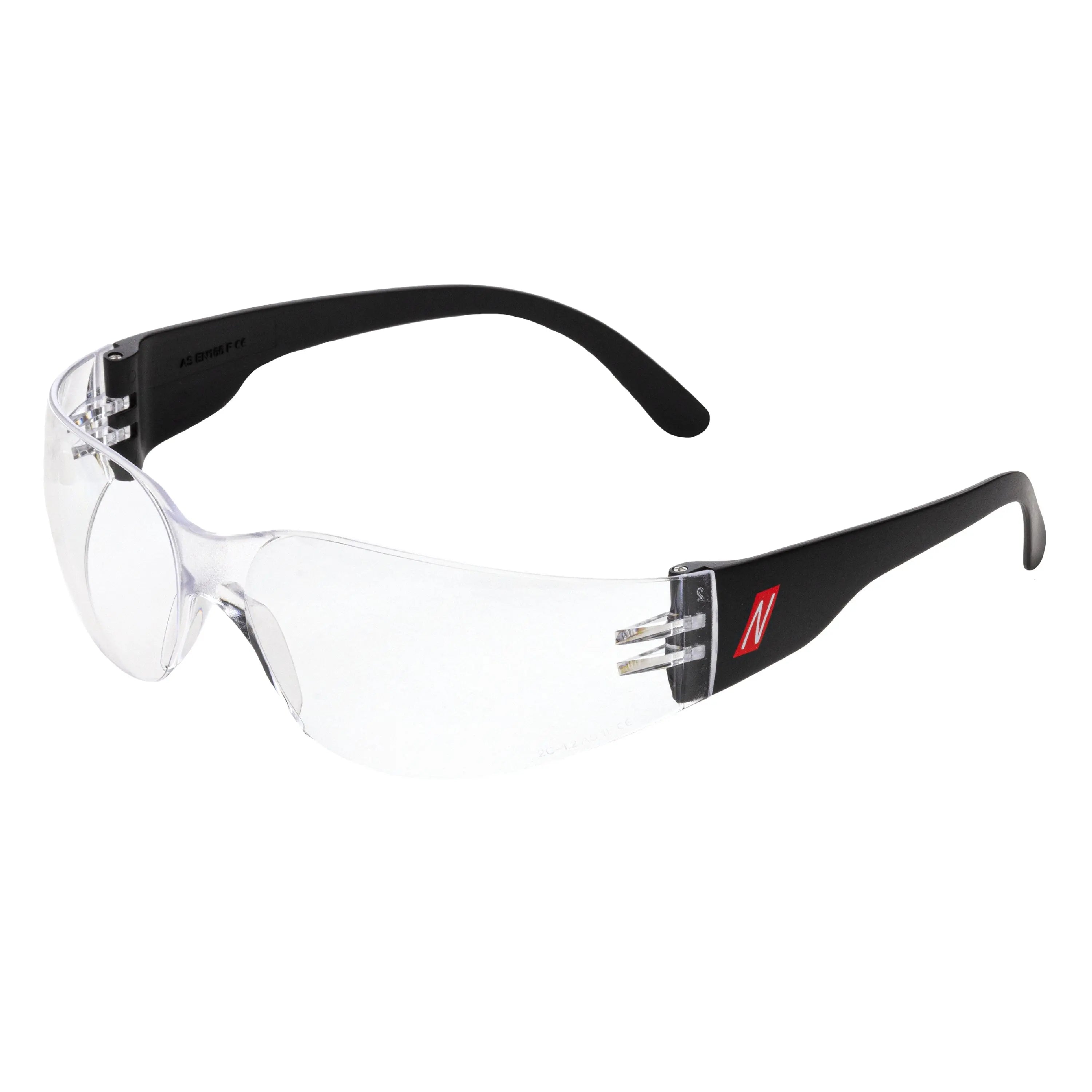 NITRAS VISION PROTECT BASIC, Schutzbrille, schwarz, EN 166 NITRAS