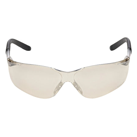 NITRAS VISION PROTECT, Schutzbrille, beige / schwarz, silber verspiegelt,  EN 166 NITRAS